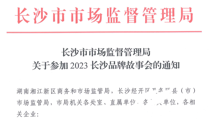 南宫电竞应邀参与2023长沙品牌故事会(图1)